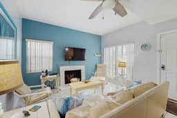 Water view condo with balcony grill heated pool hot tub and sauna walk to beach - Image 2