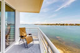 Water view condo with private beach pool and hot tub snowbird friendly - Image 2