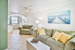 1st floor condo with private dock easy beach access heated pool and patio