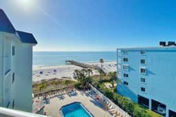 5th floor condo with pool and Gulf views private balcony outdoor pool - Image 2