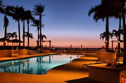 Exclusive Sandpearl Residences condo with Gulf views heated pool spa grills