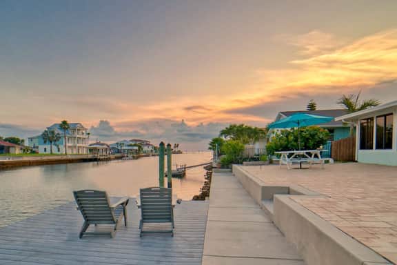 Gulf coast getaway with dock dolphins sunset views family friendly and WD - Image 3