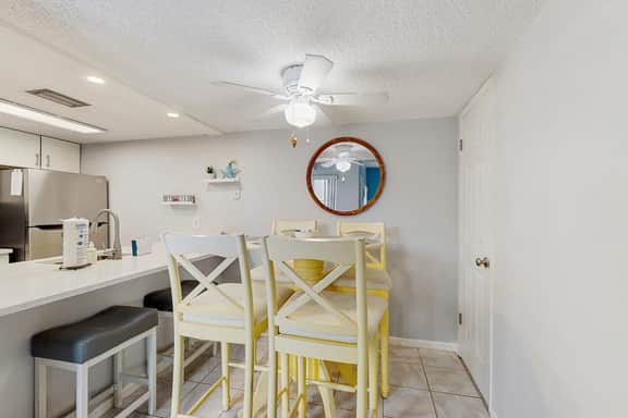 Water view condo with balcony grill heated pool hot tub and sauna walk to beach
