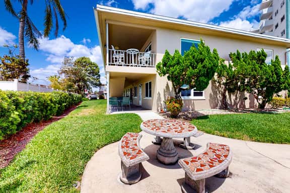 Bayfront 2nd floor condo in great location with water views dock WD balcony