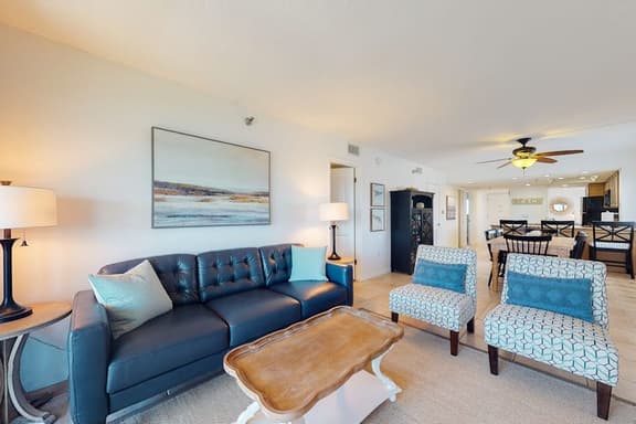 Beach condo with amazing views heated pool hot tub central AC and WD