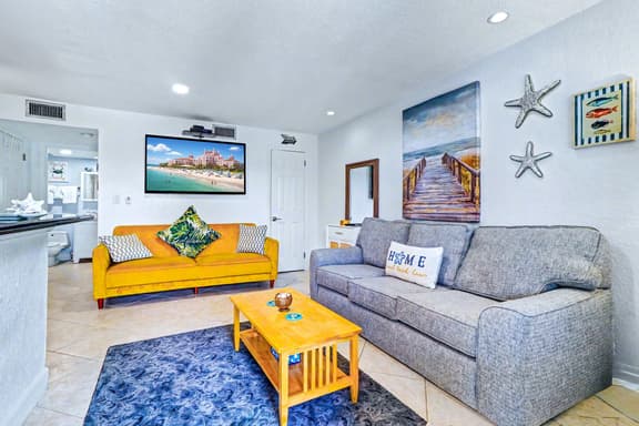 Cozy Condo, Steps to St. Pete Beach + Shared Pool - Image 1