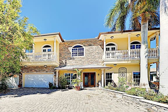 Waterfront Wonder Private Pool Spa and Outdoor Kitchen Game Room and Dock - Image 1