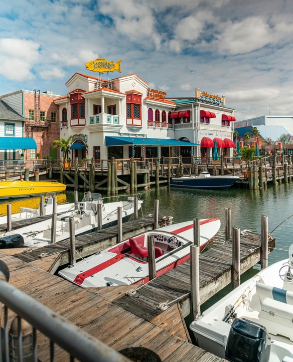 Waterfront marina restaurants in Florida